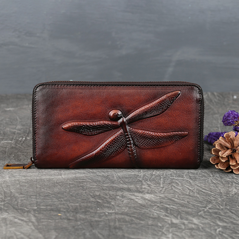 Interior Design Id - Monedero con diseño de libélula, cartera