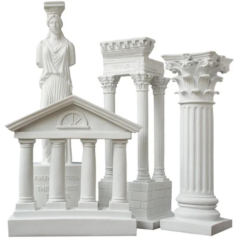 Interior Design Software - Modelo de arquitectura, columna romana, templo