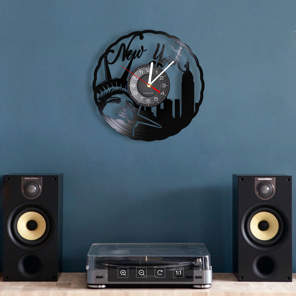 Reloj de Pared de Vinilo Vinta - Interior Design New York reseña y precio