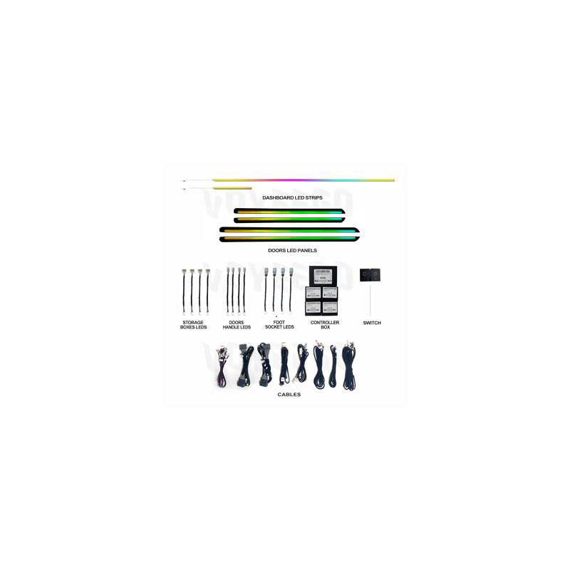 Barra de Luces LED para Automó - Interior Design Apps reseña y precio