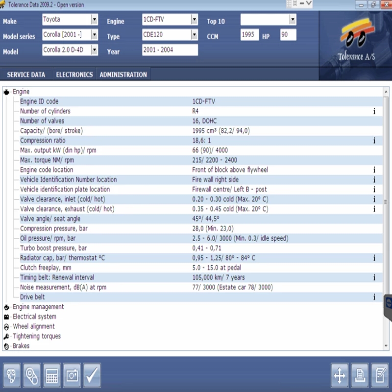 Tolerance Data 2009.2 con Keyg - Interior Design Software reseña y precio