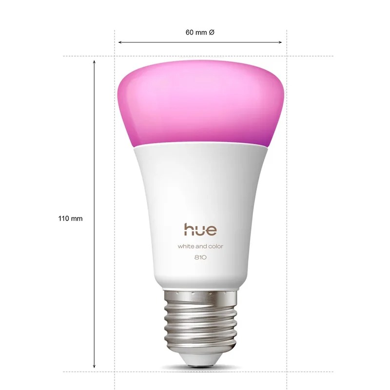 Philips Hue E27 A60 Bombilla L - Philips Bulb Hue reseña y precio