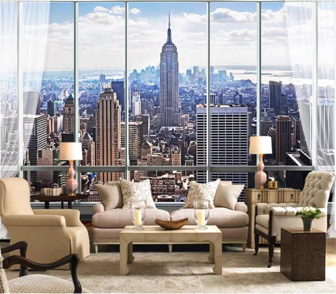 New York Sunrise-ventana 3D co - Interior Design New York reseña y precio