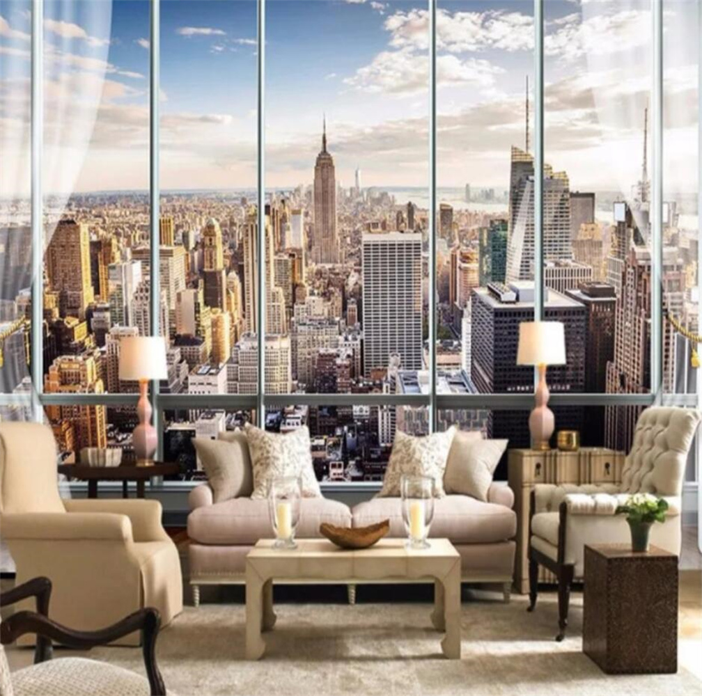 New York Sunrise-ventana 3D co - Interior Design New York reseña y precio