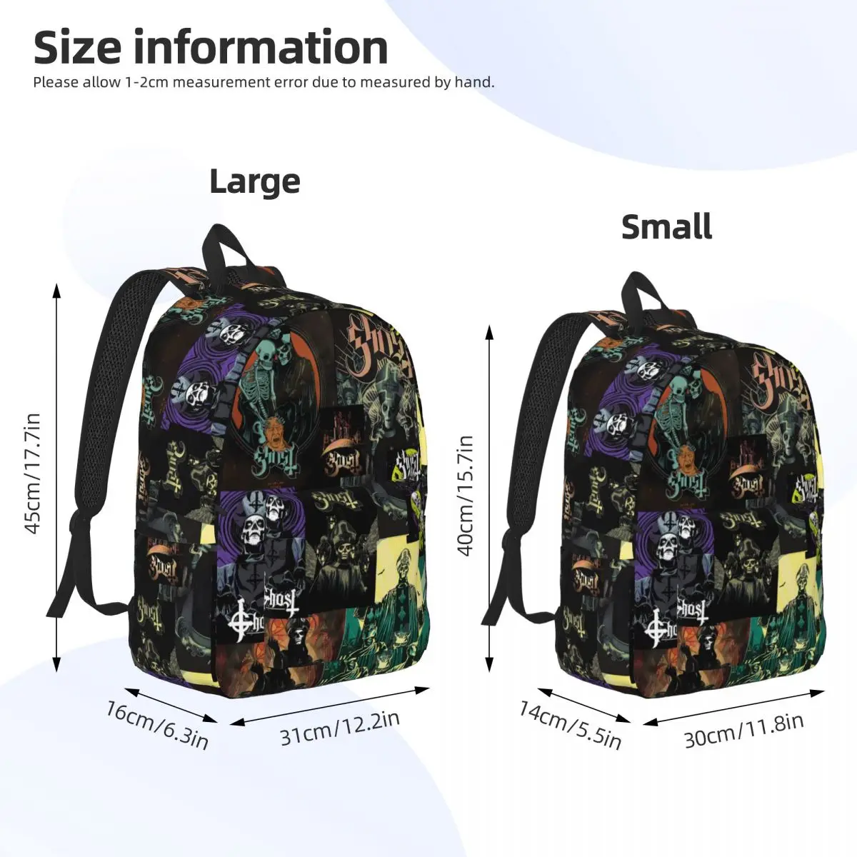 Mochila personalizada Ghost Ba - Interior Design Xmas reseña y precio