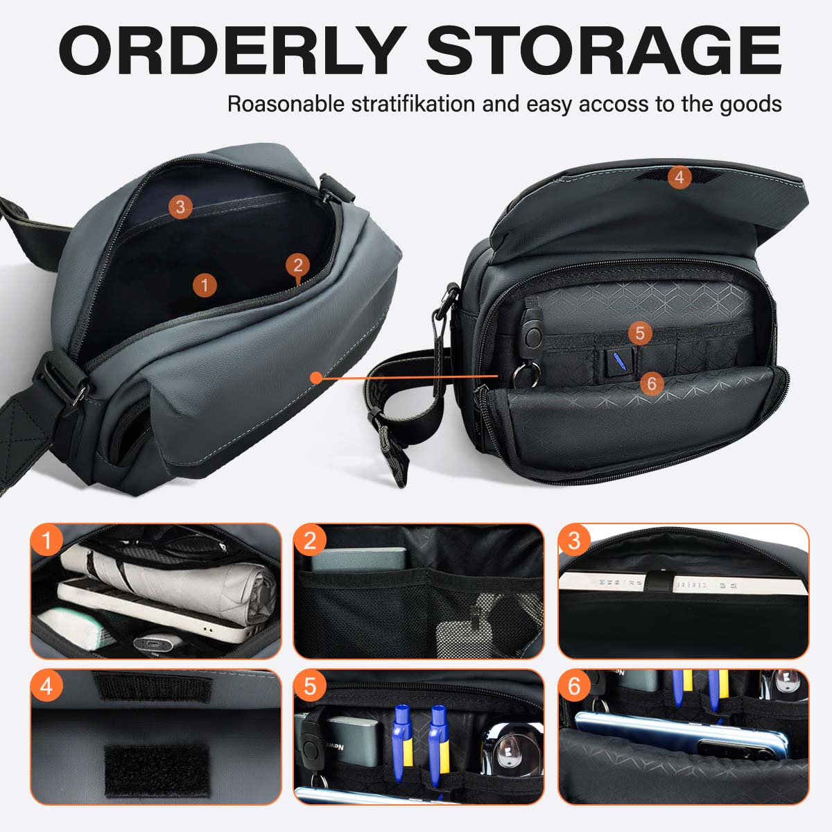 Bolso de hombro para hombre y  - Interior Design New York reseña y precio