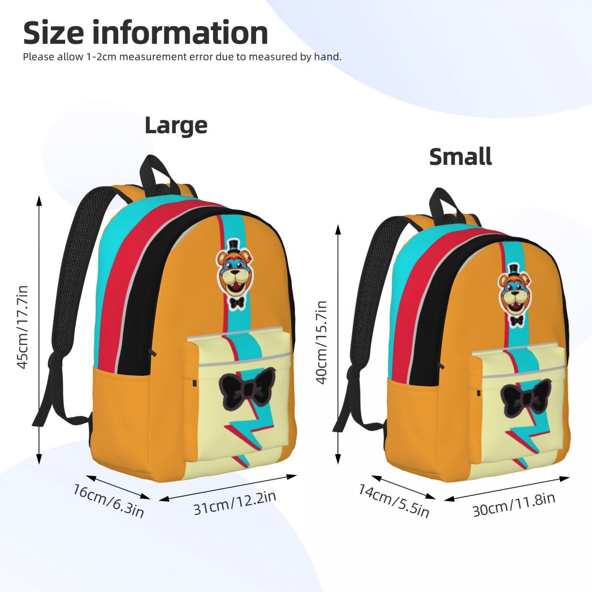 Mochila Glamrock F-FREDDYS par - Interior Design Xmas reseña y precio