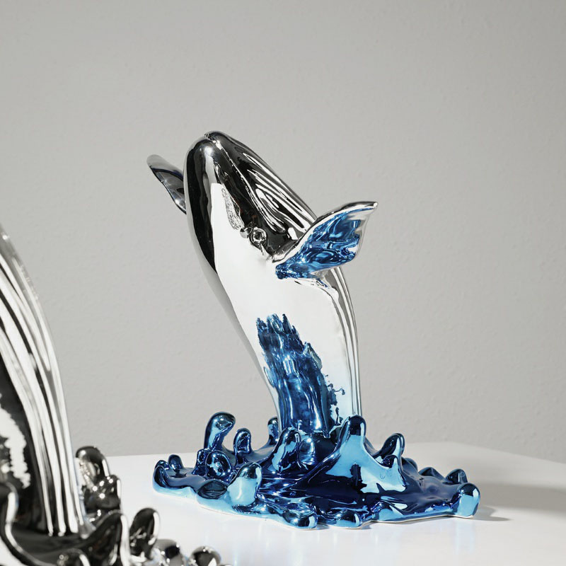 Escultura creativa de ballena  - Interior Design Xmas reseña y precio